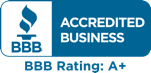 Better Business Bureau A+ Rating