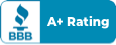 Better Business Bureau A+ Rating