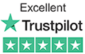 5 star rating according to Trustpilot
