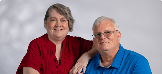 Portrait of Mark and Dawne